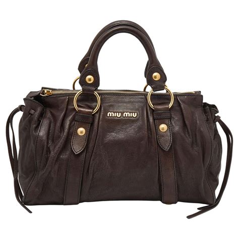 Miu Miu Brown Bags & Handbags for Women for sale 